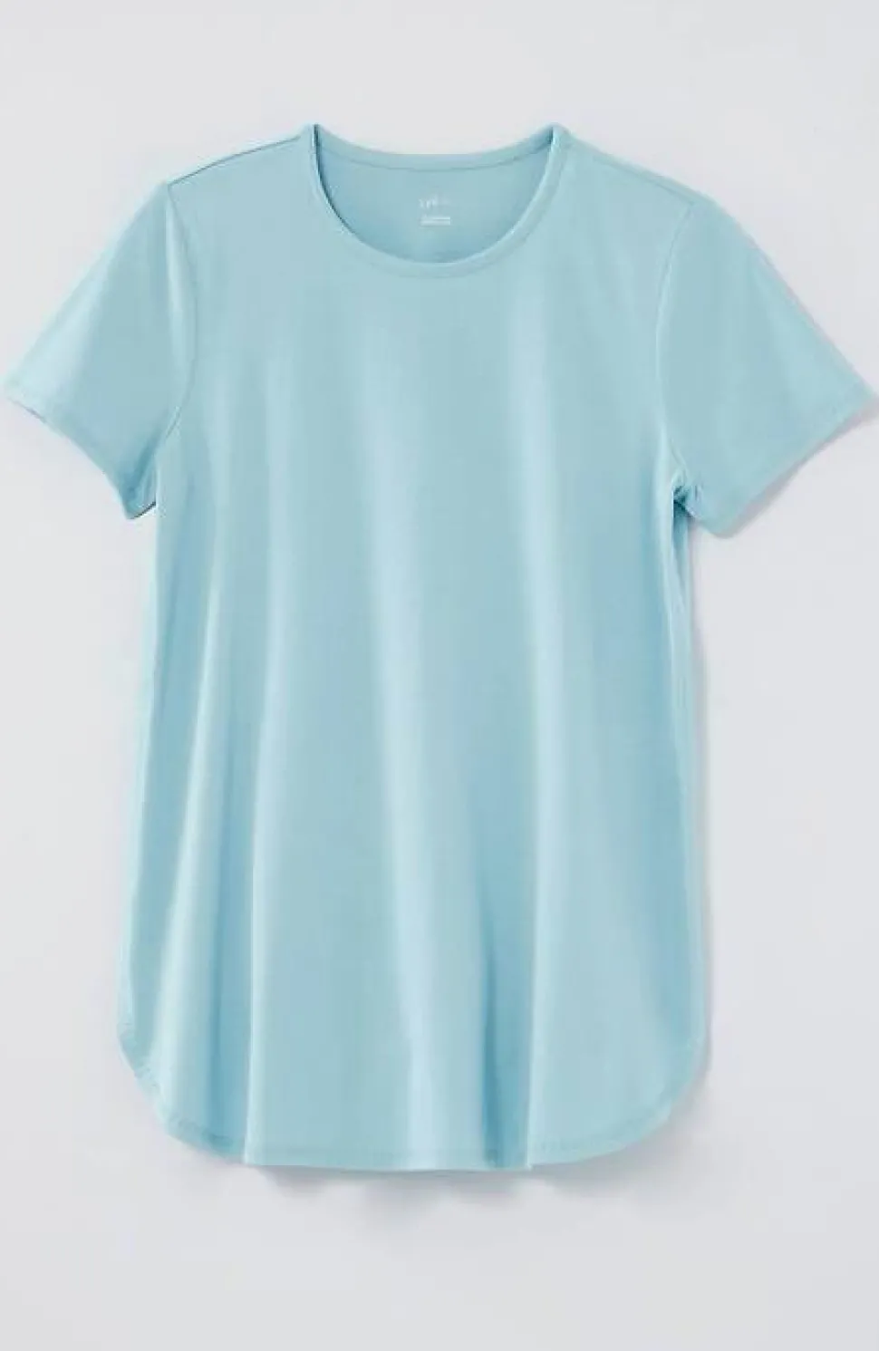 Fit Progress Pima-Stretch Shirttail Tee | Jjill