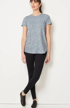 Fit Progress Pima-Stretch Shirttail Tee | Jjill