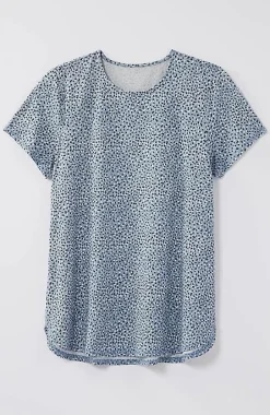Fit Progress Pima-Stretch Shirttail Tee | Jjill