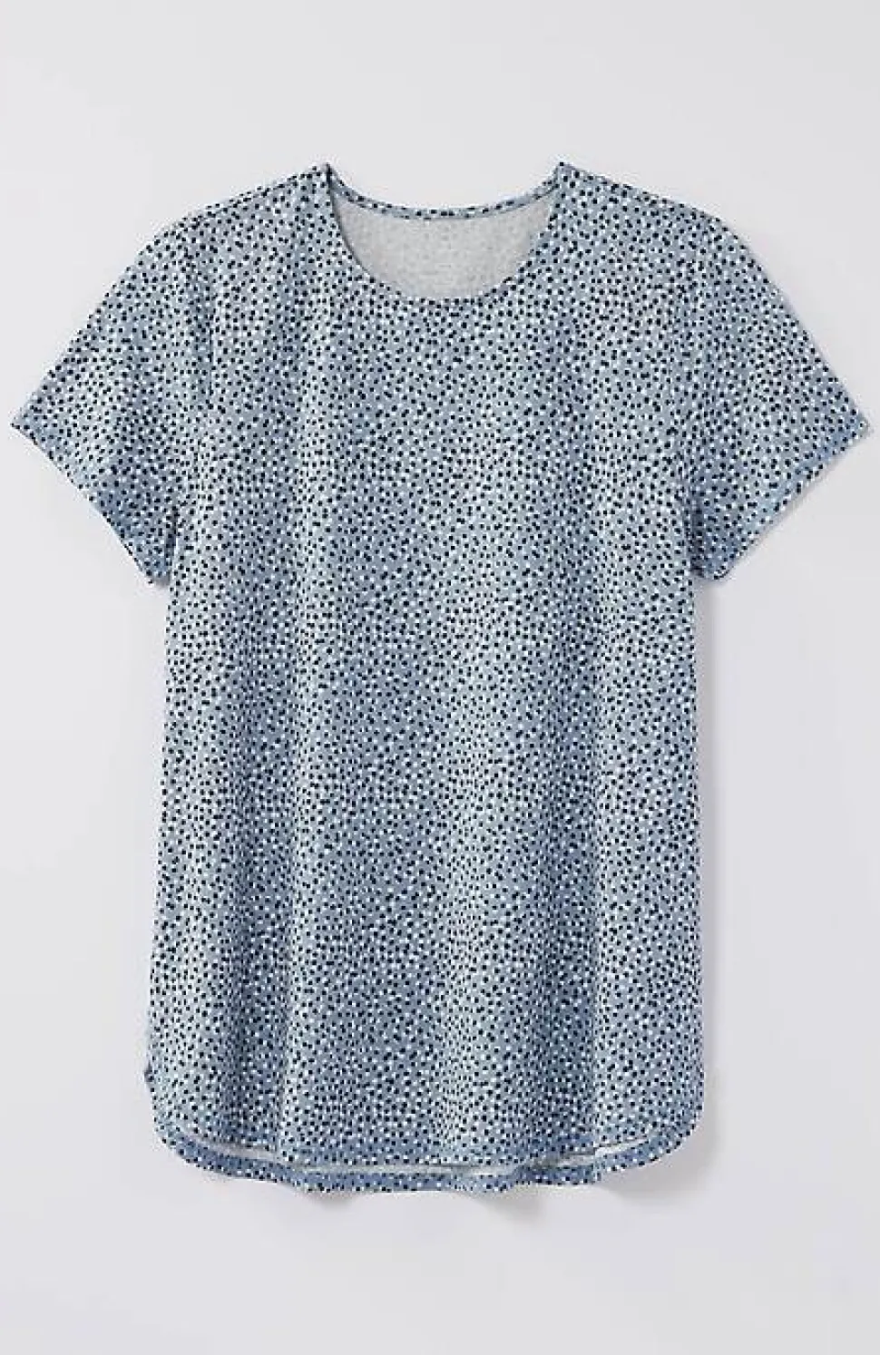 Fit Progress Pima-Stretch Shirttail Tee | Jjill