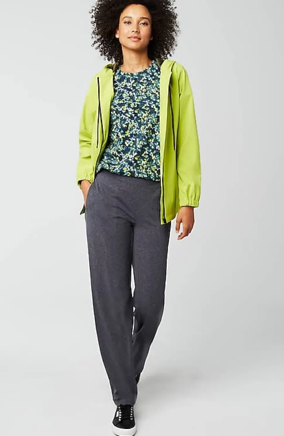 Fit Progress Pima-Stretch Shirttail Tee | Jjill