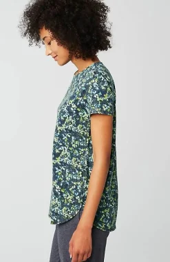 Fit Progress Pima-Stretch Shirttail Tee | Jjill