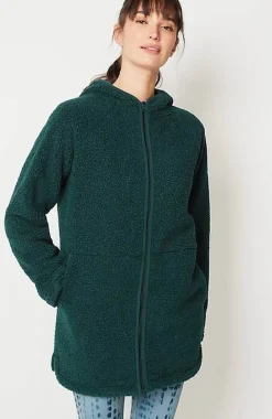 Fit Sherpa Hooded Jacket | Jjill