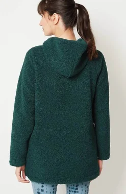 Fit Sherpa Hooded Jacket | Jjill