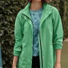 Fit Snap-Front Hooded Anorak | Jjill