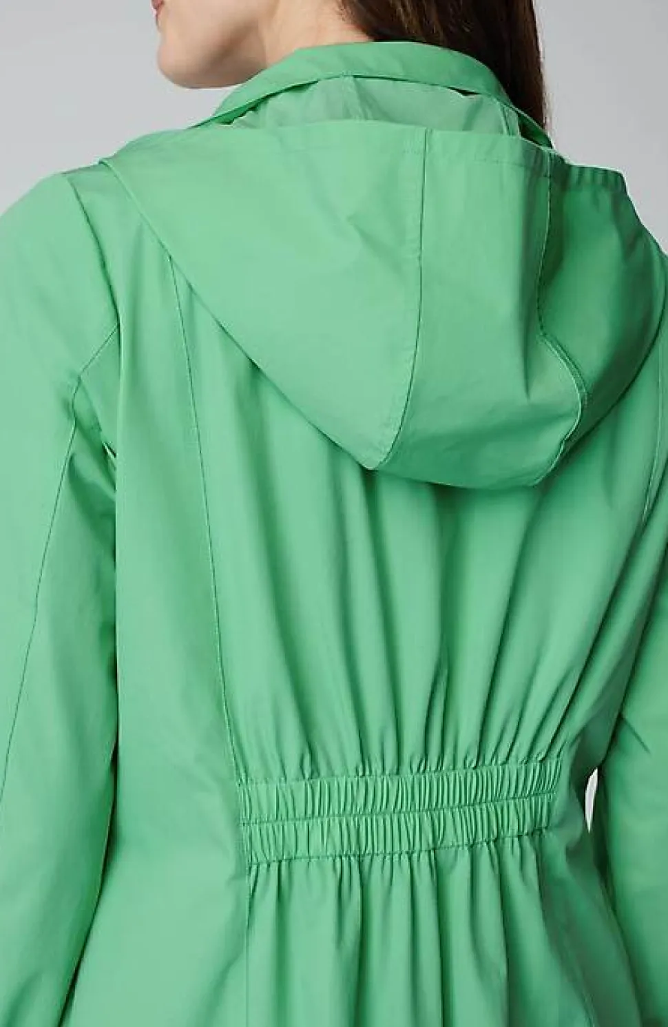 Fit Snap-Front Hooded Anorak | Jjill
