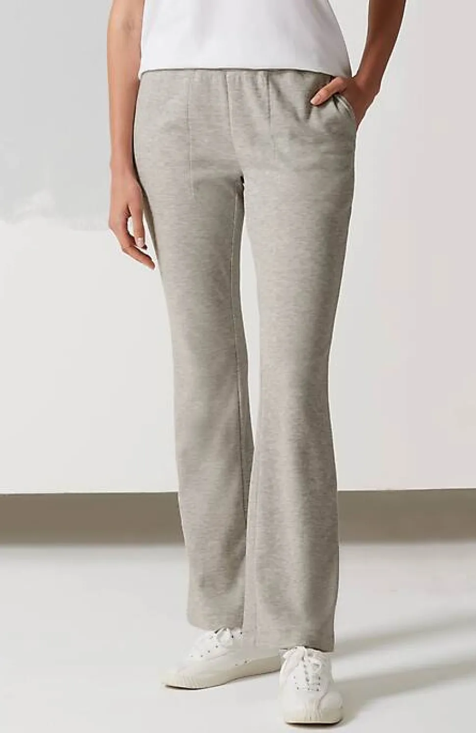 Fit Soft-Brushed Boot-Cut Pants | Jjill