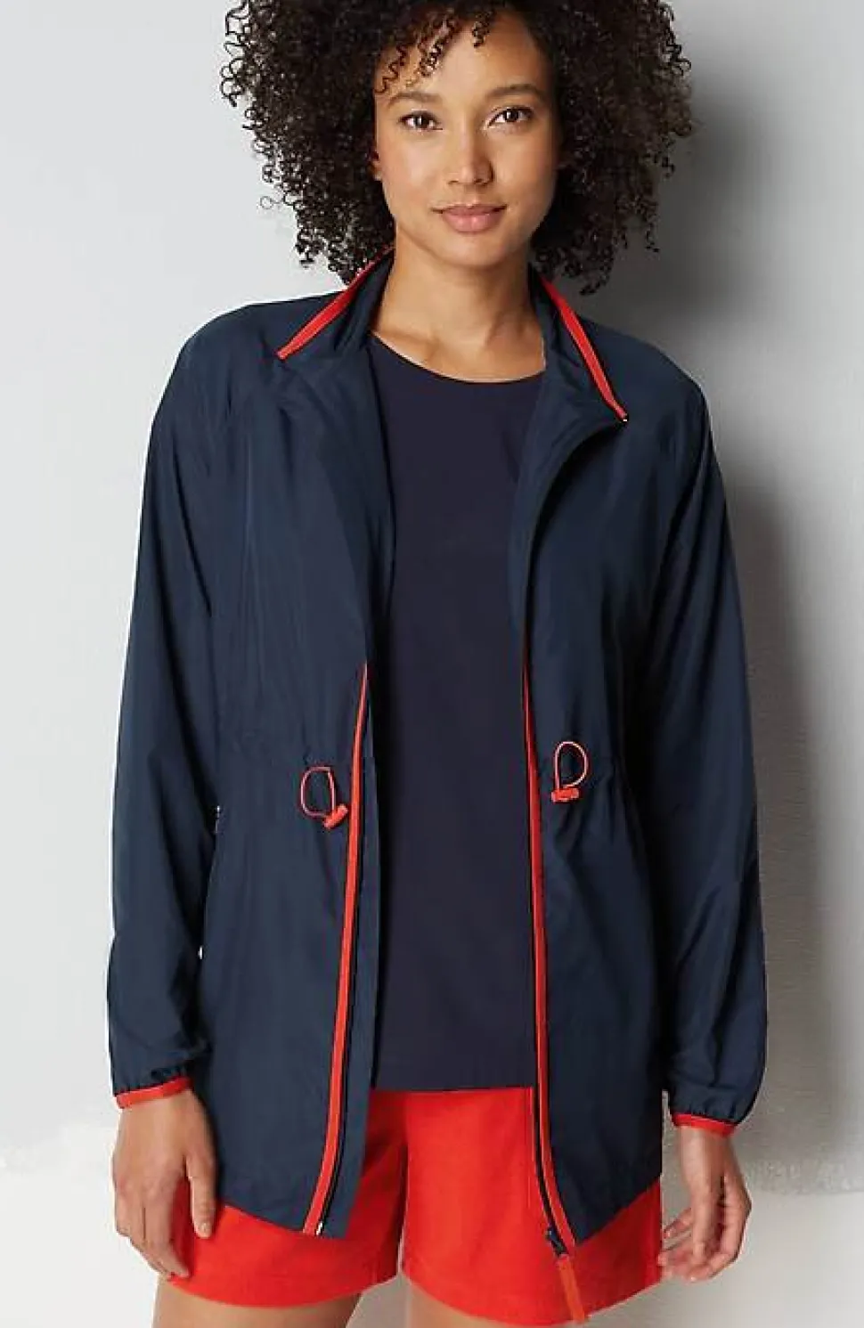 Fit Water-Repellent Zip Jacket | Jjill