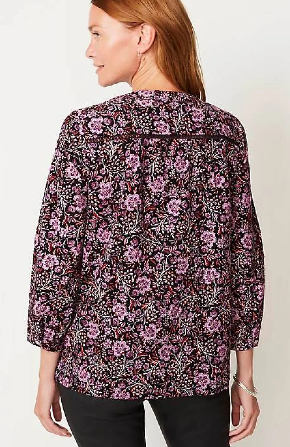 Floral Corduroy Top | Jjill