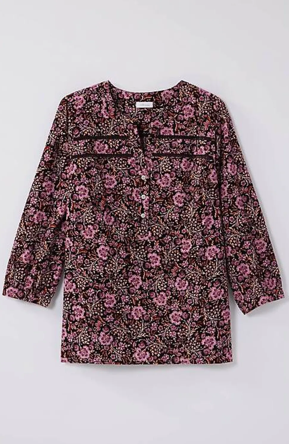 Floral Corduroy Top | Jjill