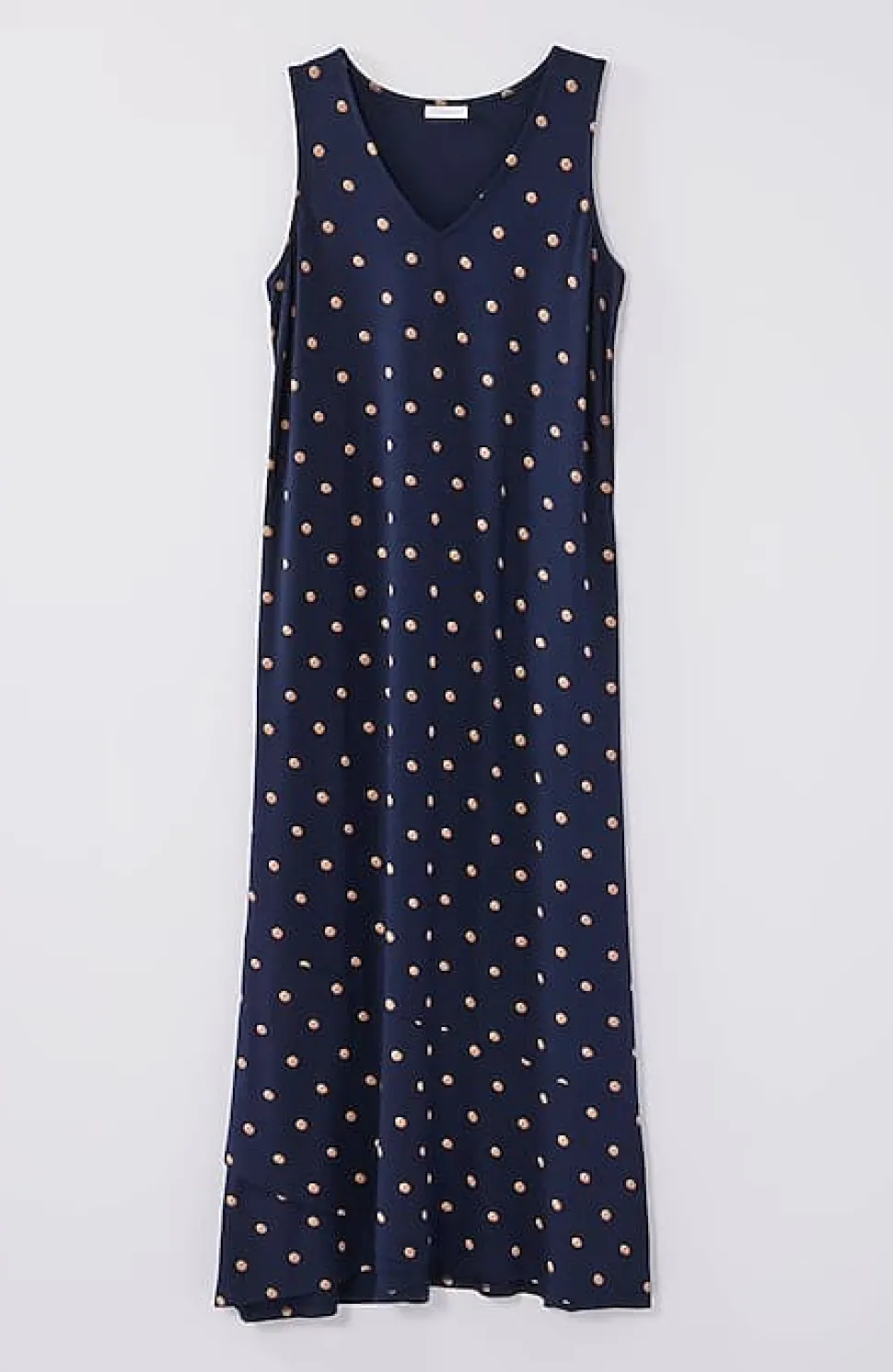 Flounced-Hem Midi Dress | Jjill
