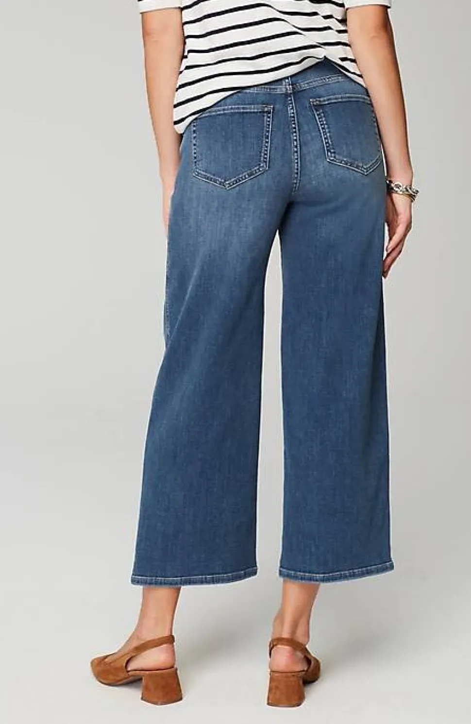 High-Rise Button-Fly Jeans | Jjill