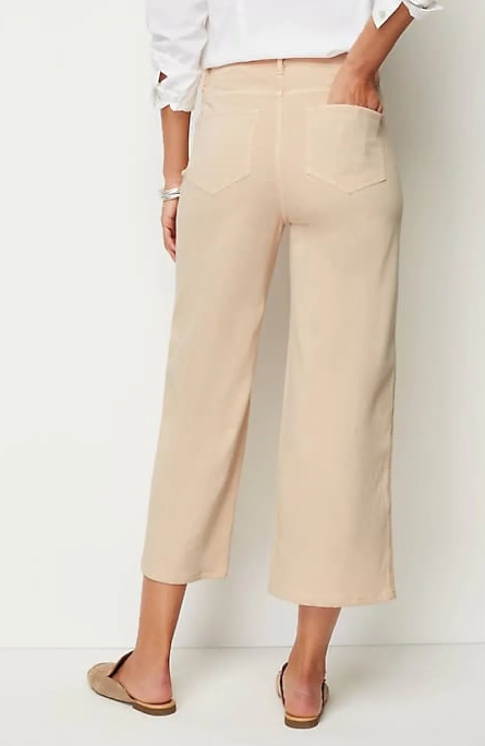 High-Rise Button-Fly Jeans | Jjill