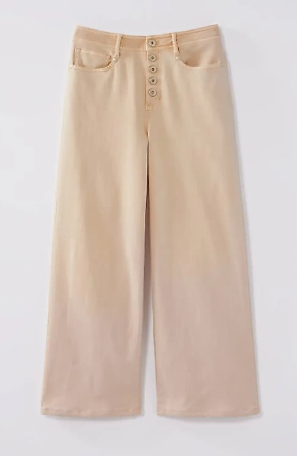 High-Rise Button-Fly Jeans | Jjill
