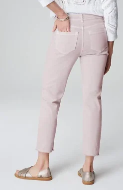 High-Rise Fringe-Hem Crops | Jjill