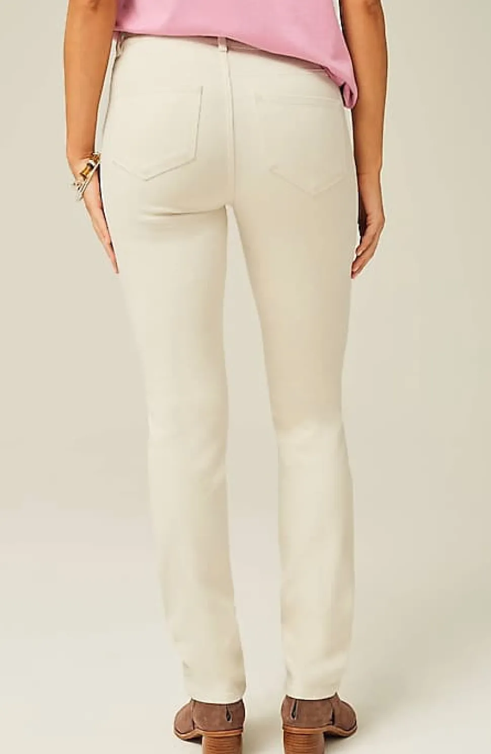 High-Rise Straight-Leg Jeans | Jjill