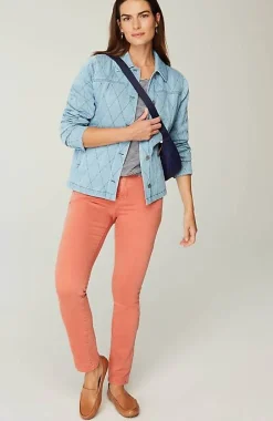 Indigo Quilted Jacket | Jjill