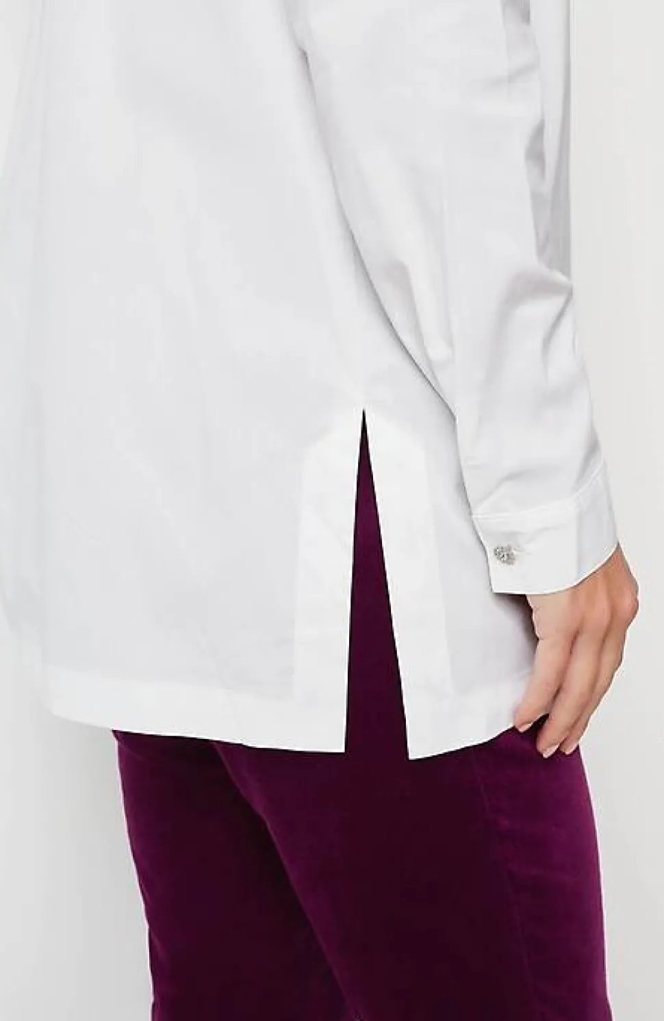 Jeweled-Button Tunic | Jjill