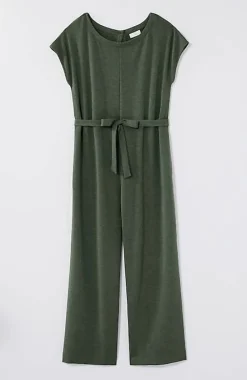 Knit Belted Jumpsuit | Jjill