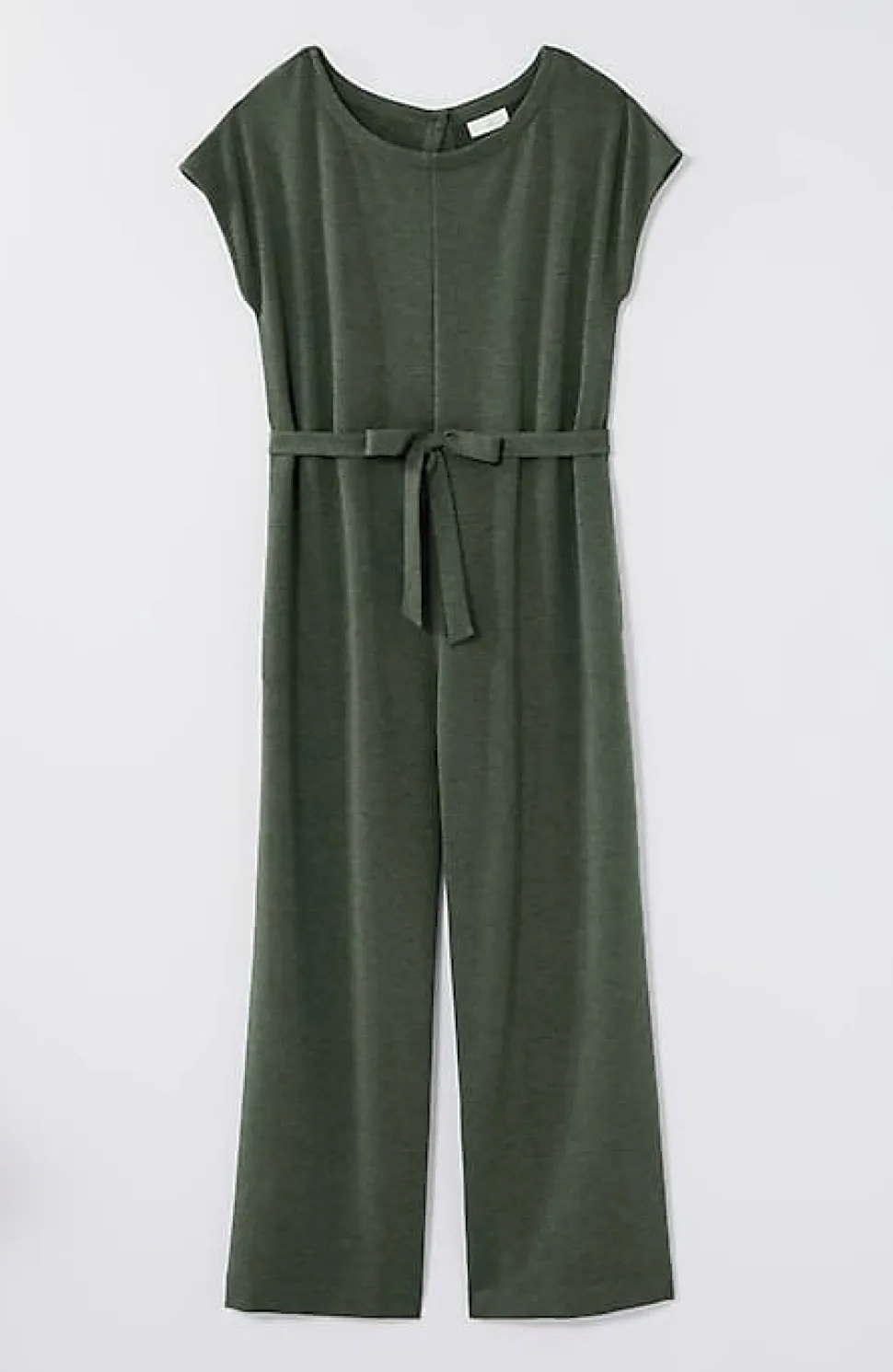 Knit Belted Jumpsuit | Jjill