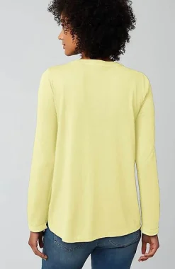 Knit Patch-Pocket Camp Shirt | Jjill