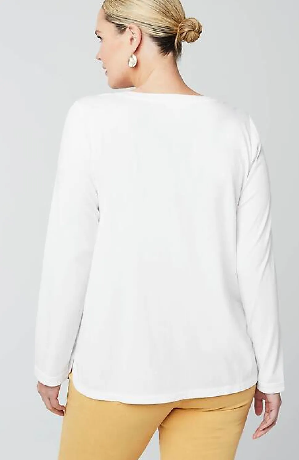 Knit Patch-Pocket Camp Shirt | Jjill