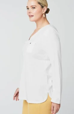 Knit Patch-Pocket Camp Shirt | Jjill