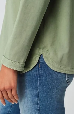 Knit Patch-Pocket Camp Shirt | Jjill