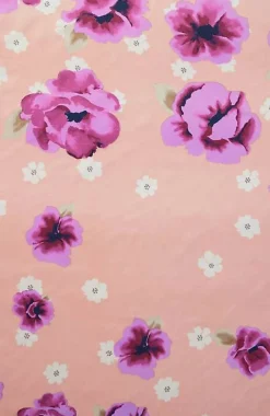 Layered Floral Square Scarf | Jjill