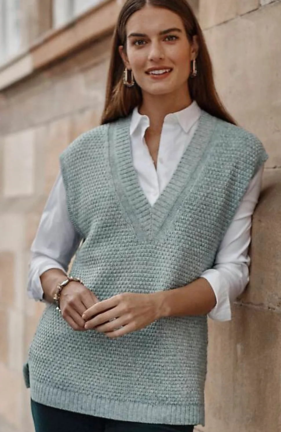 Layering Sweater-Vest | Jjill