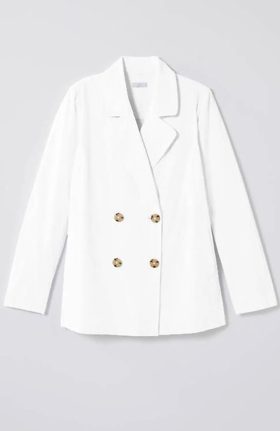 Lightweight Double-Breasted Jacket | Jjill