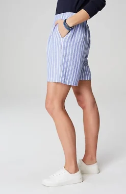 Linen U0026 Rayon Pleat-Front Shorts | Jjill
