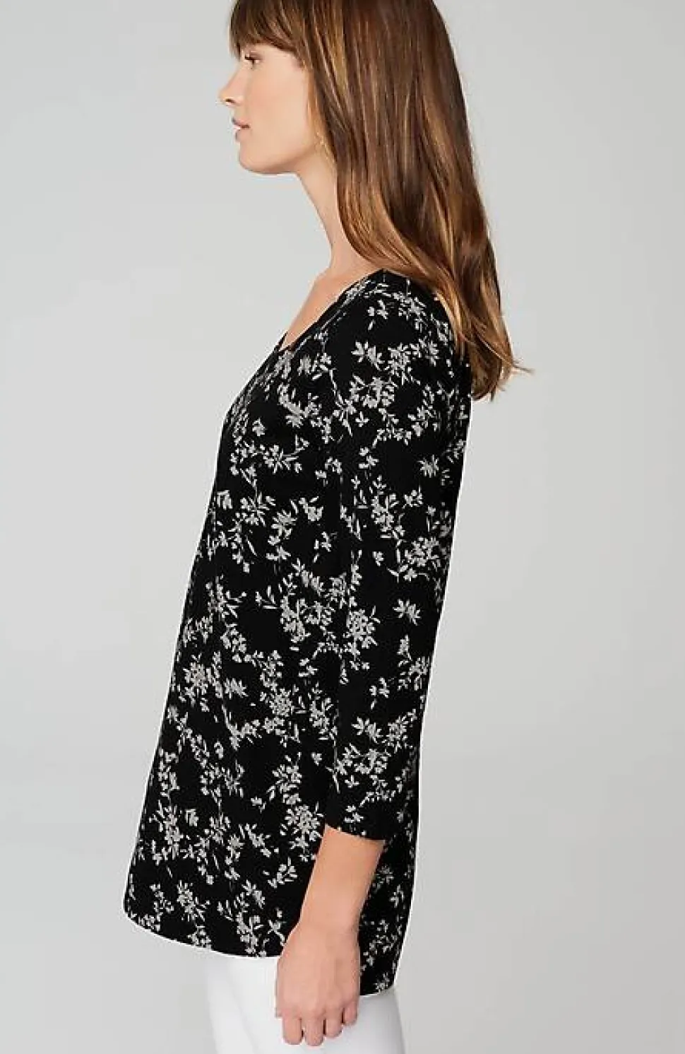 Luxe Supima® A-Line Tunic | Jjill