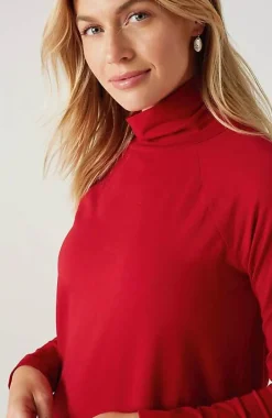 Luxe Supima® Everyday Turtleneck Tunic | Jjill