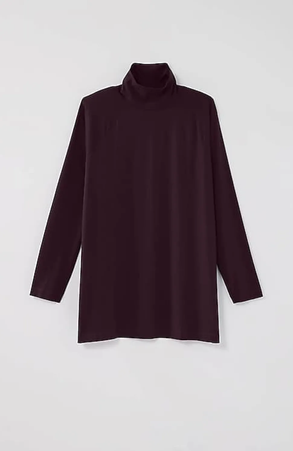 Luxe Supima® Everyday Turtleneck Tunic | Jjill