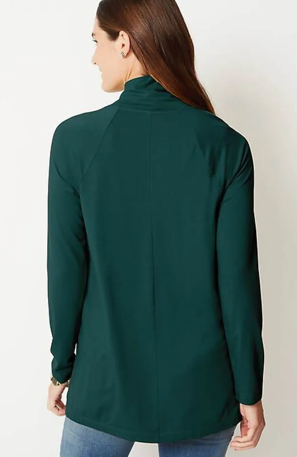 Luxe Supima® Everyday Turtleneck Tunic | Jjill
