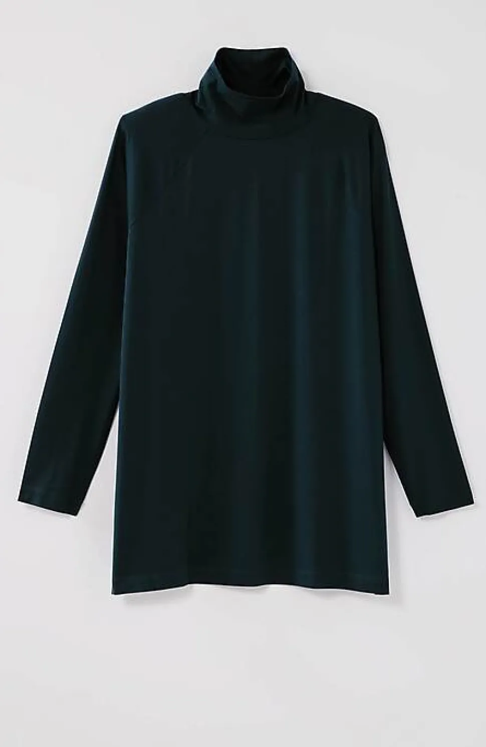 Luxe Supima® Everyday Turtleneck Tunic | Jjill