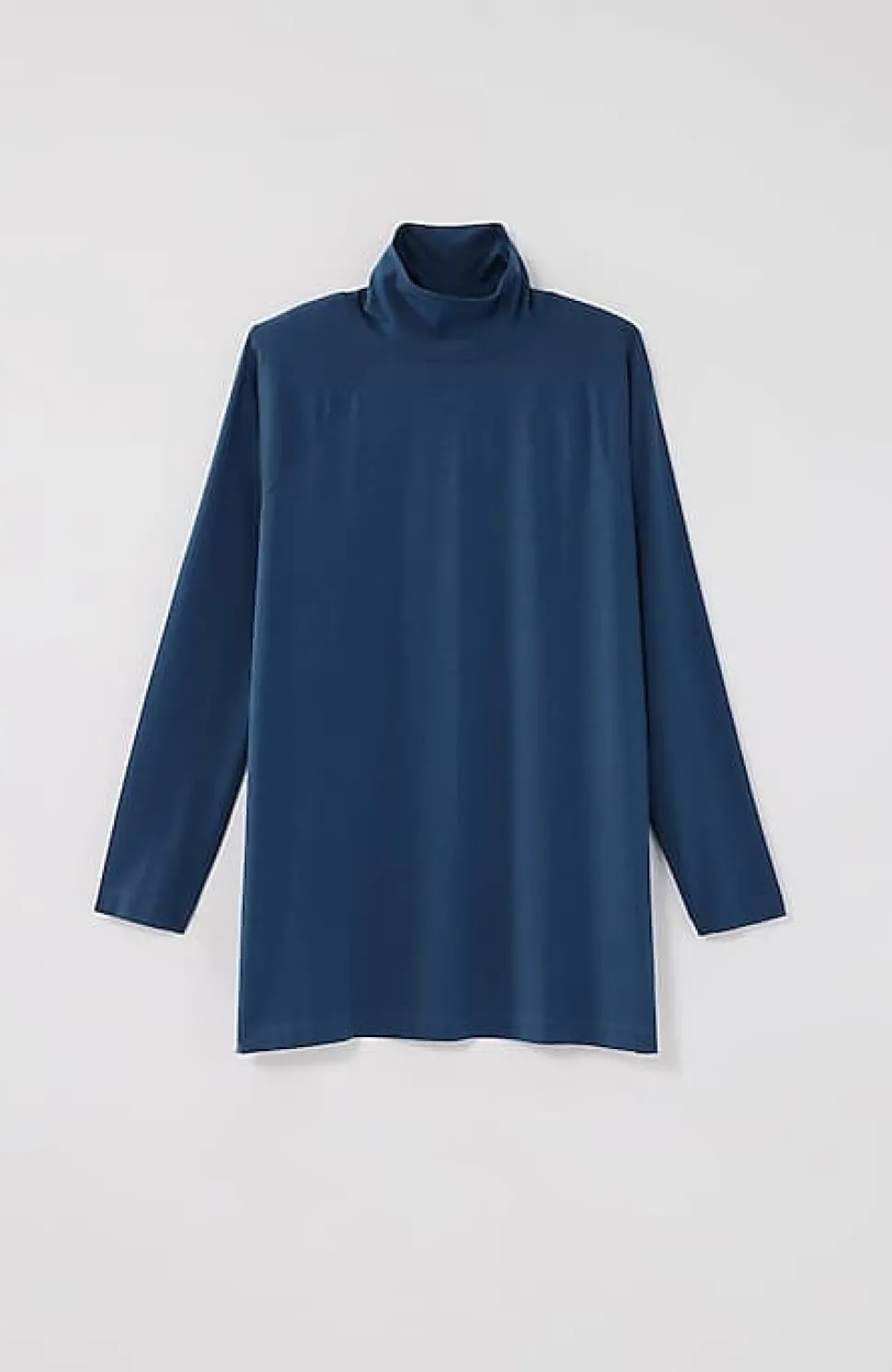 Luxe Supima® Everyday Turtleneck Tunic | Jjill