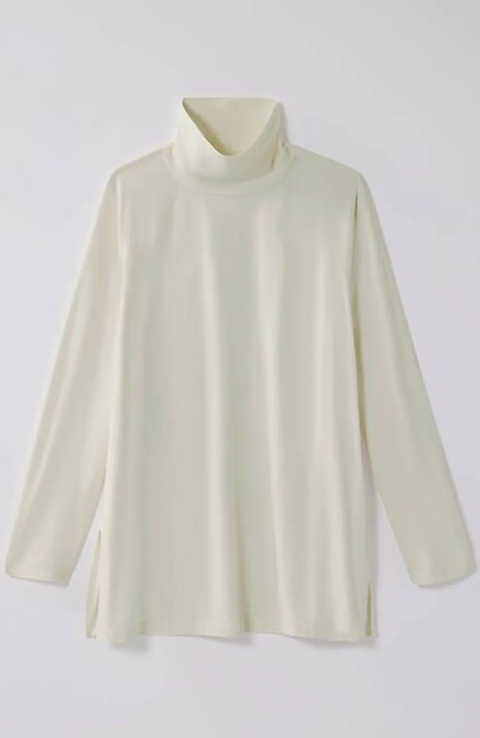 Luxe Supima® Everyday Turtleneck Tunic | Jjill
