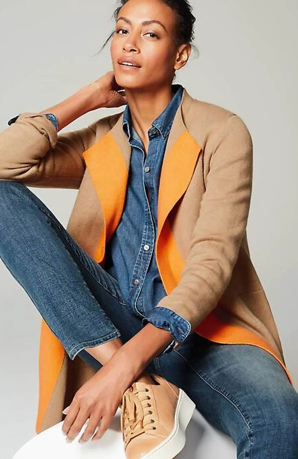 Majestic Color-Blocked Cardi | Jjill