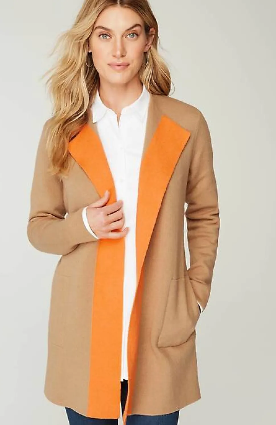 Majestic Color-Blocked Cardi | Jjill