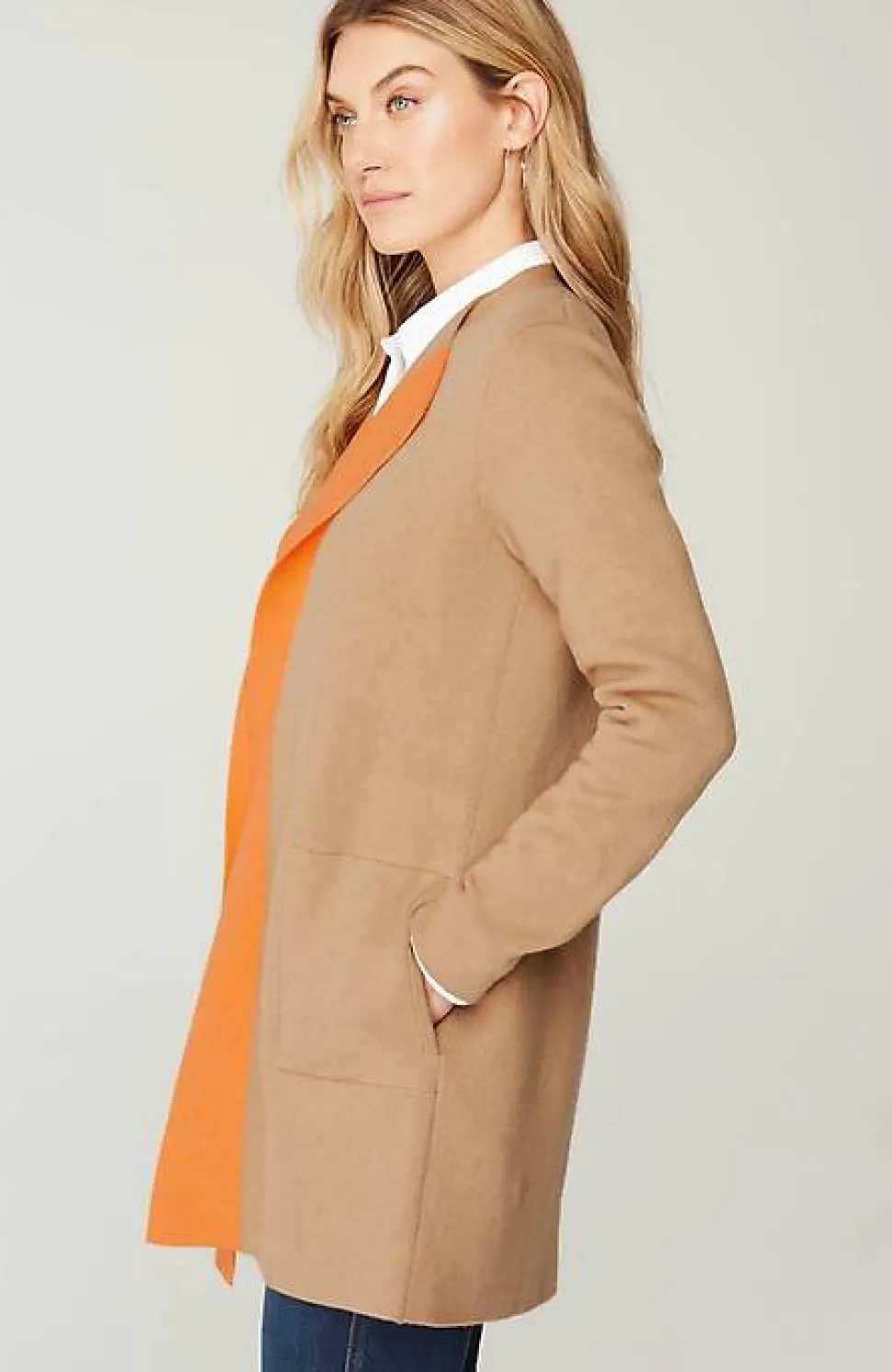 Majestic Color-Blocked Cardi | Jjill