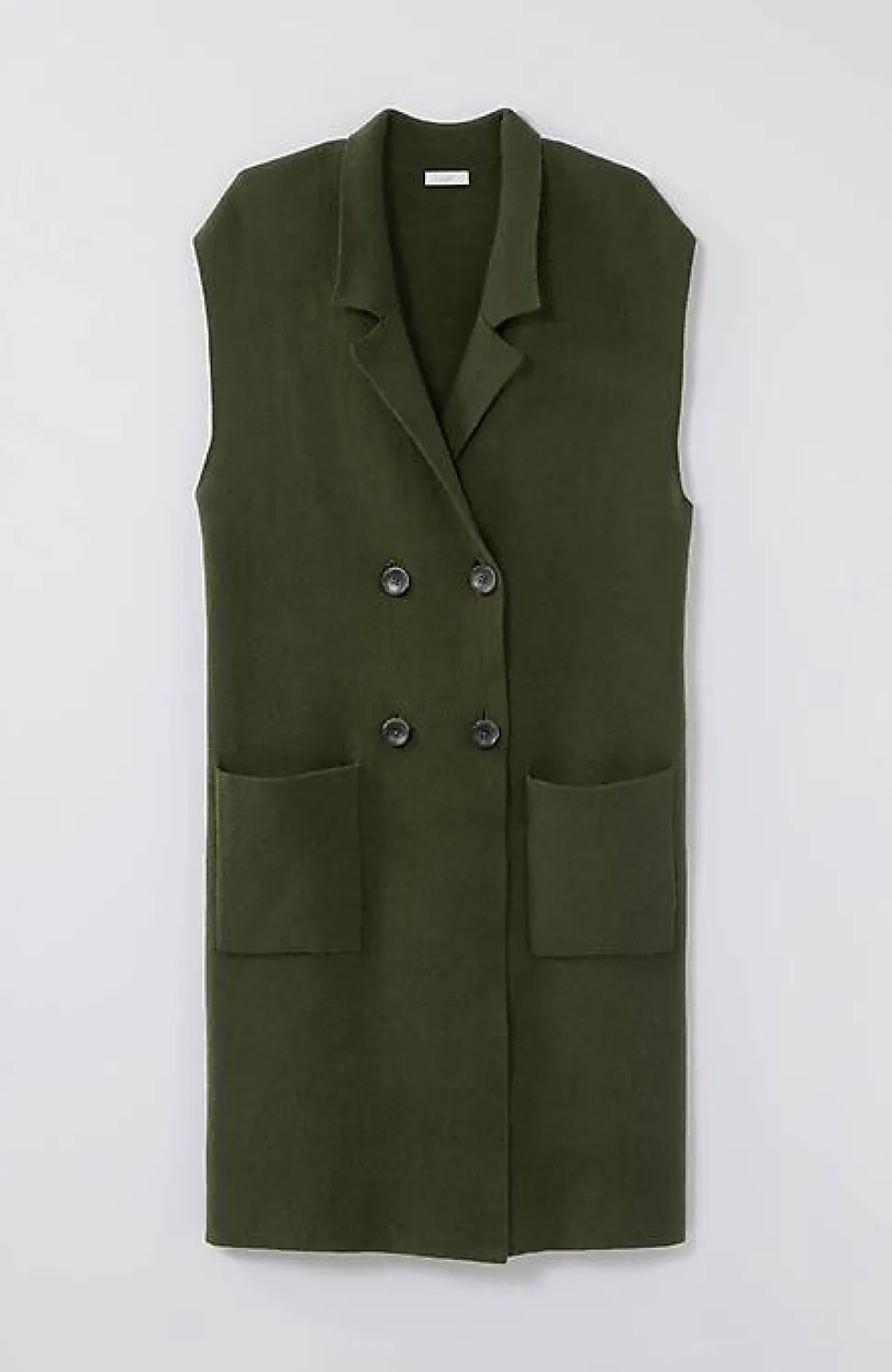 Majestic Double-Breasted Sweater Gilet | Jjill