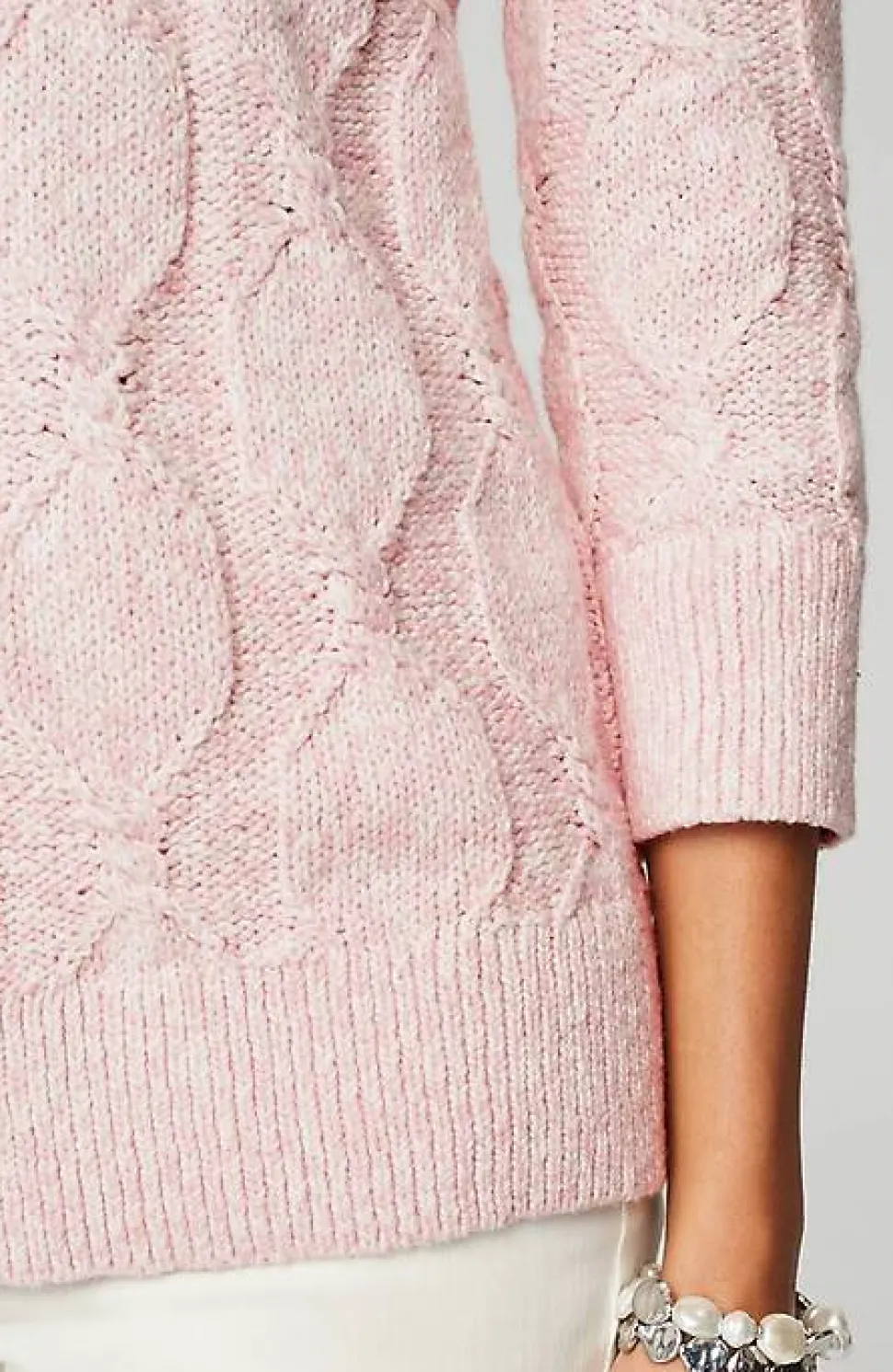 Marled Cable Sweater | Jjill