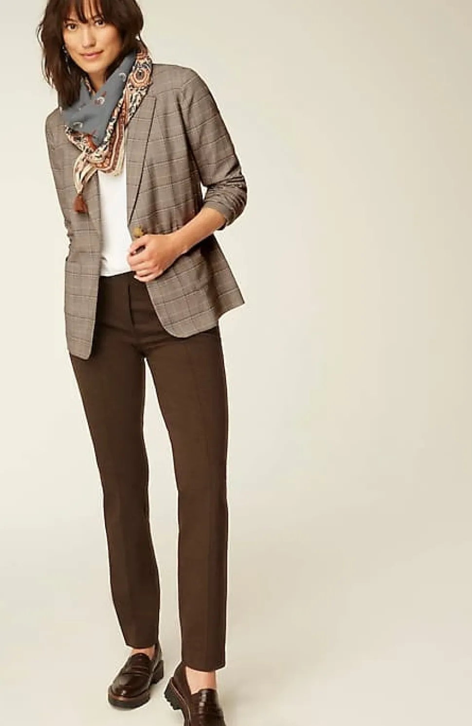Mendocino Plaid Blazer | Jjill