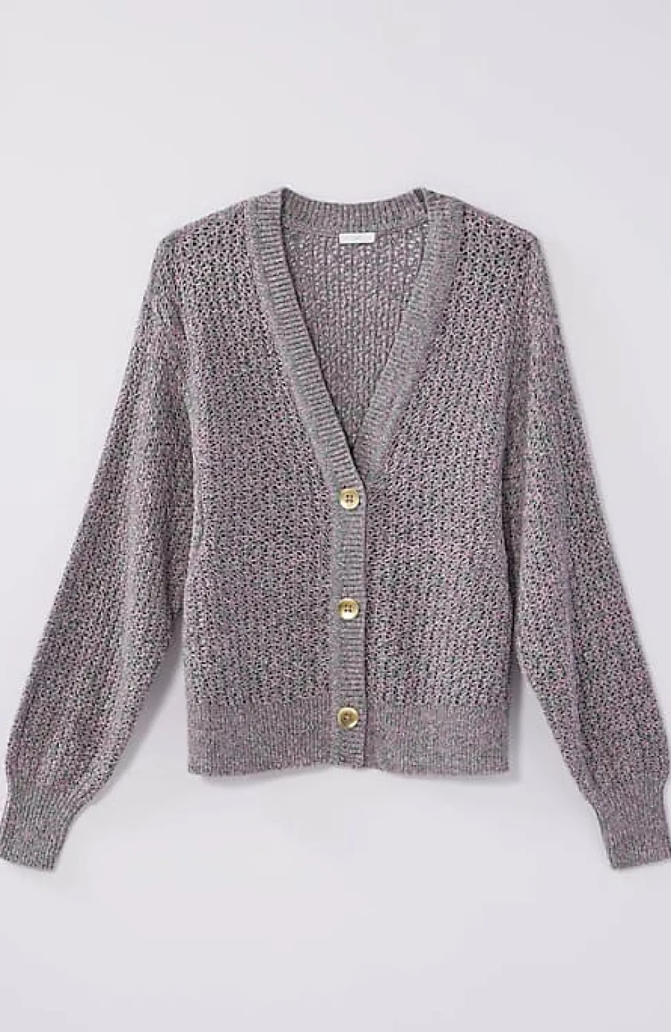 Mixed-Colors Textured Cardi | Jjill