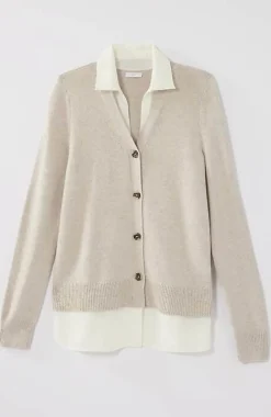 Mixed-Media Cardi | Jjill