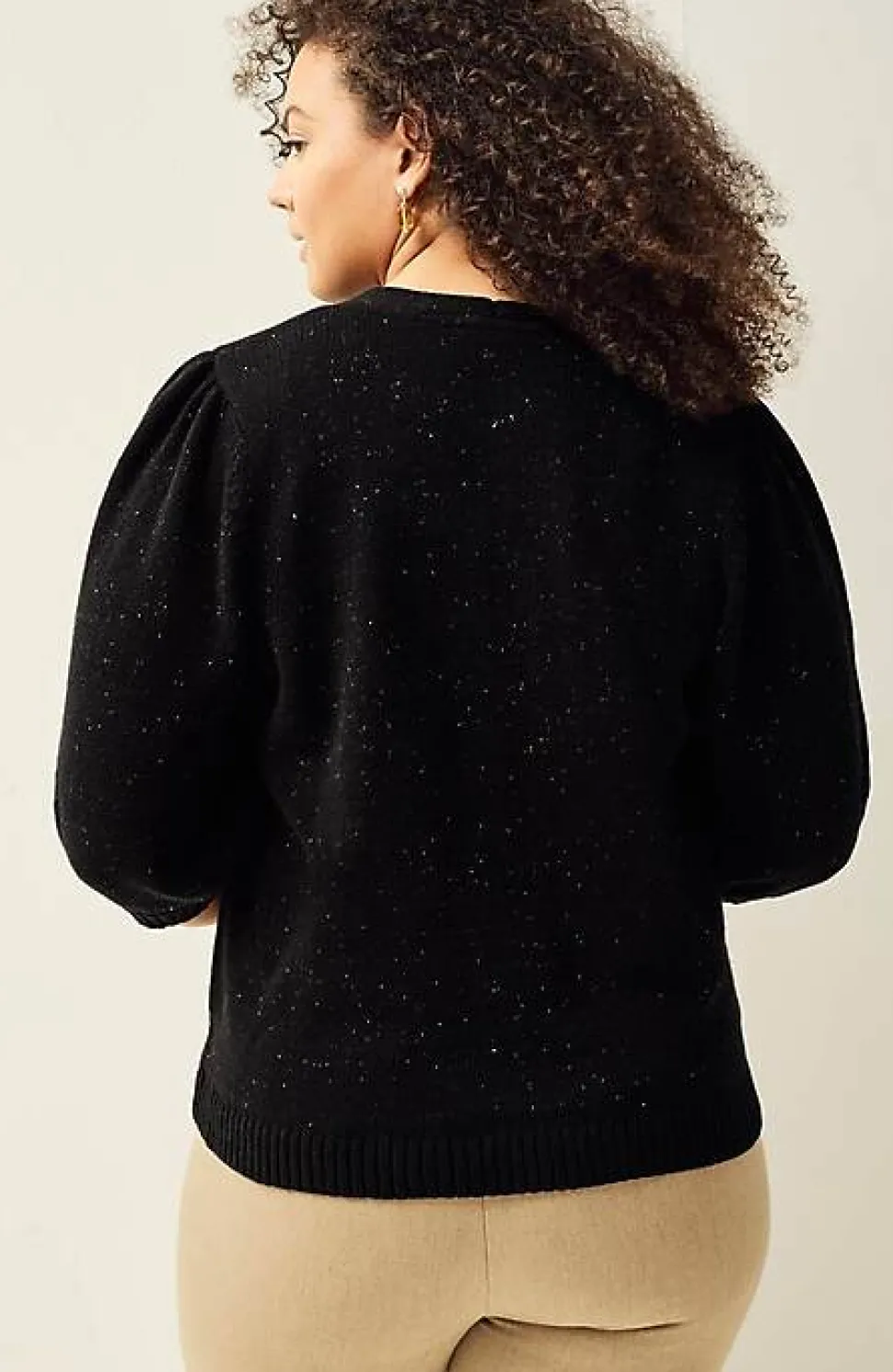 Mixed-Tweed Cardi | Jjill