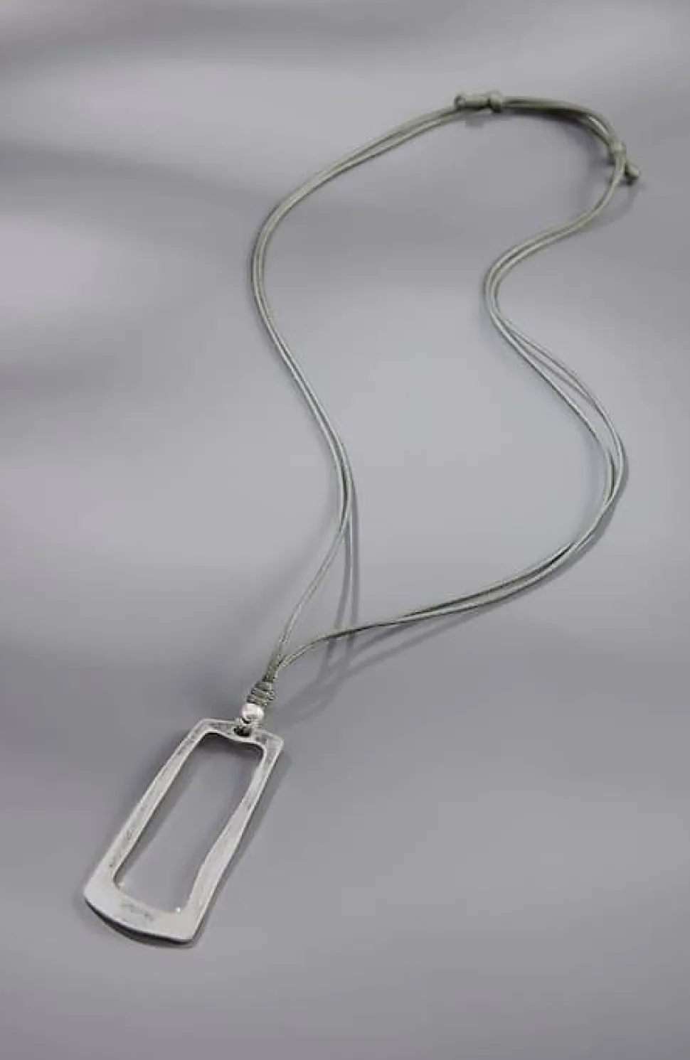 Modern Elements Rectangular Pendant Necklace | Jjill