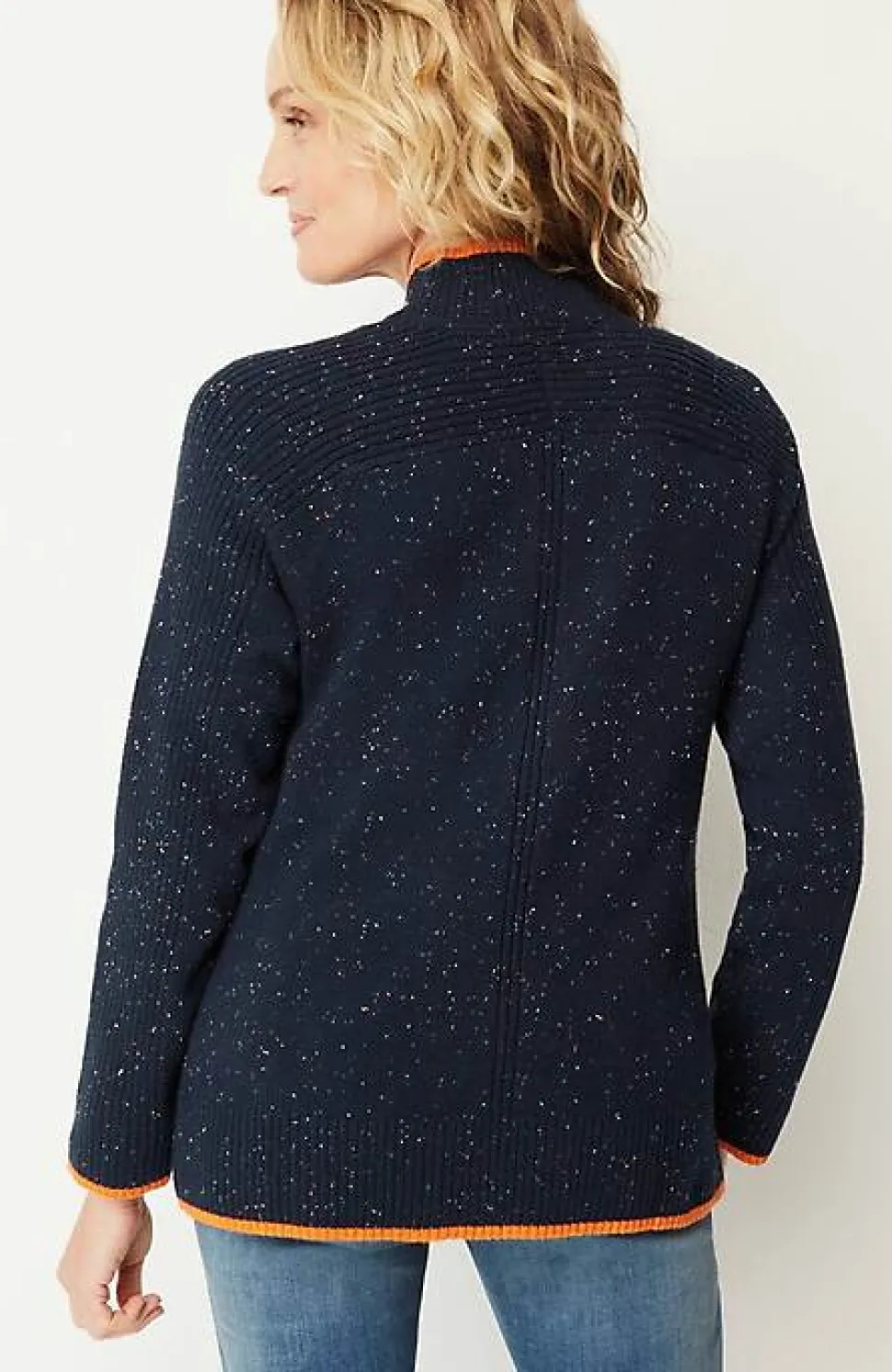 Modern Mock-Neck Sweater | Jjill